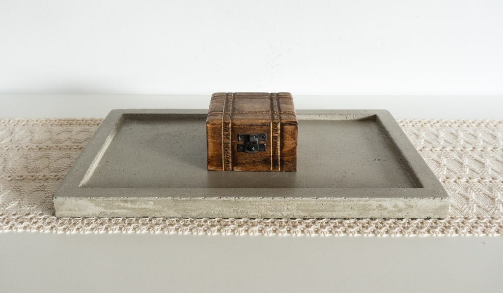 Lerret - Bandeja Rectangular Gris2
