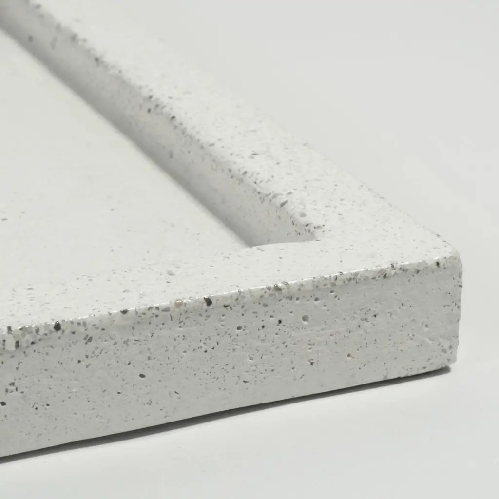 Lerret, Rectangular Tray (White)